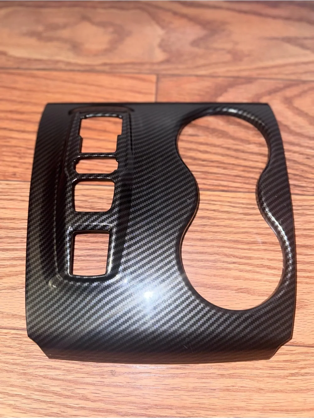 Carbon Fiber Style VR Controller Console Trim - Black